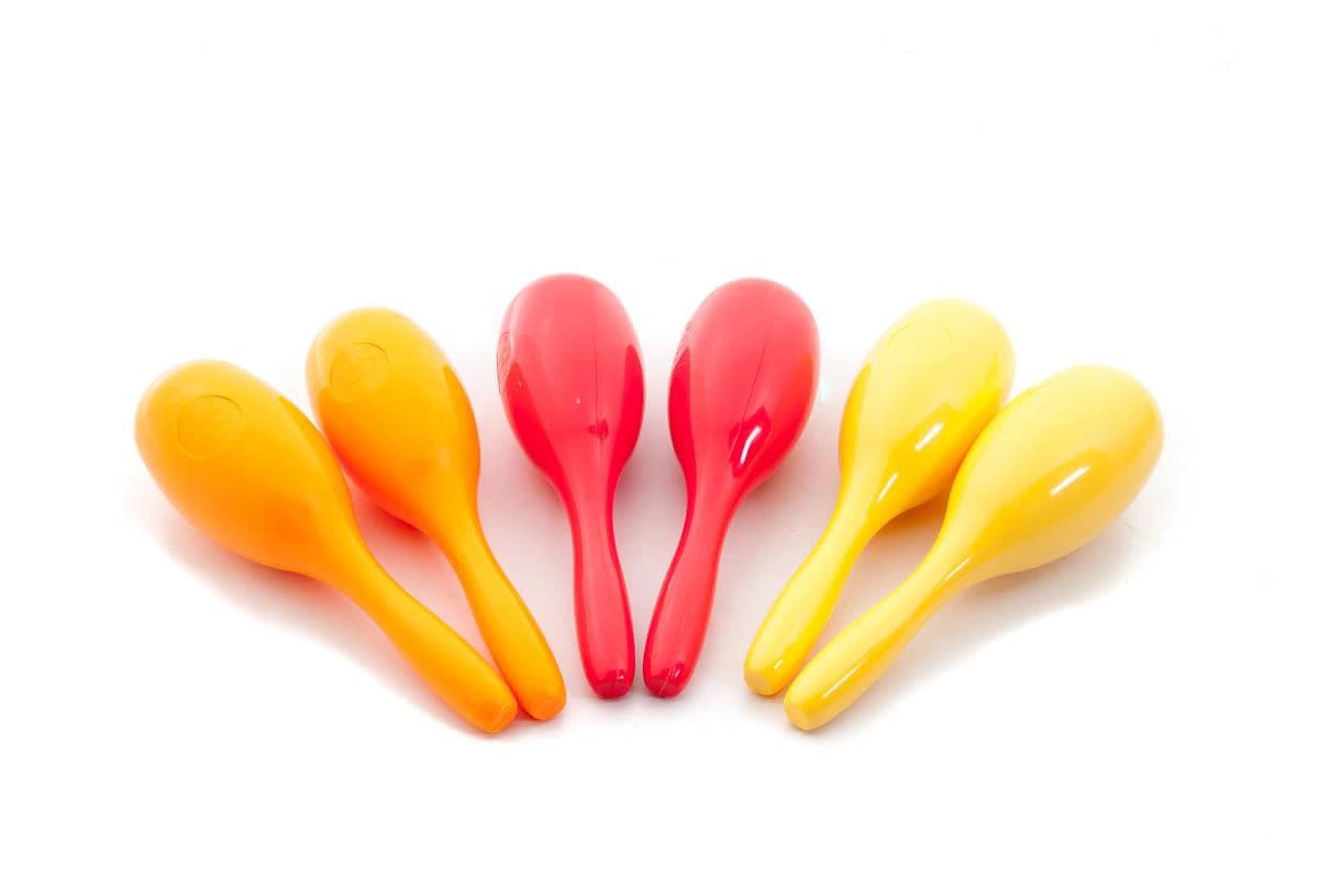 Maracas Croson T46 MA1 coppia plastica  Dadi MA1 Vari Colori