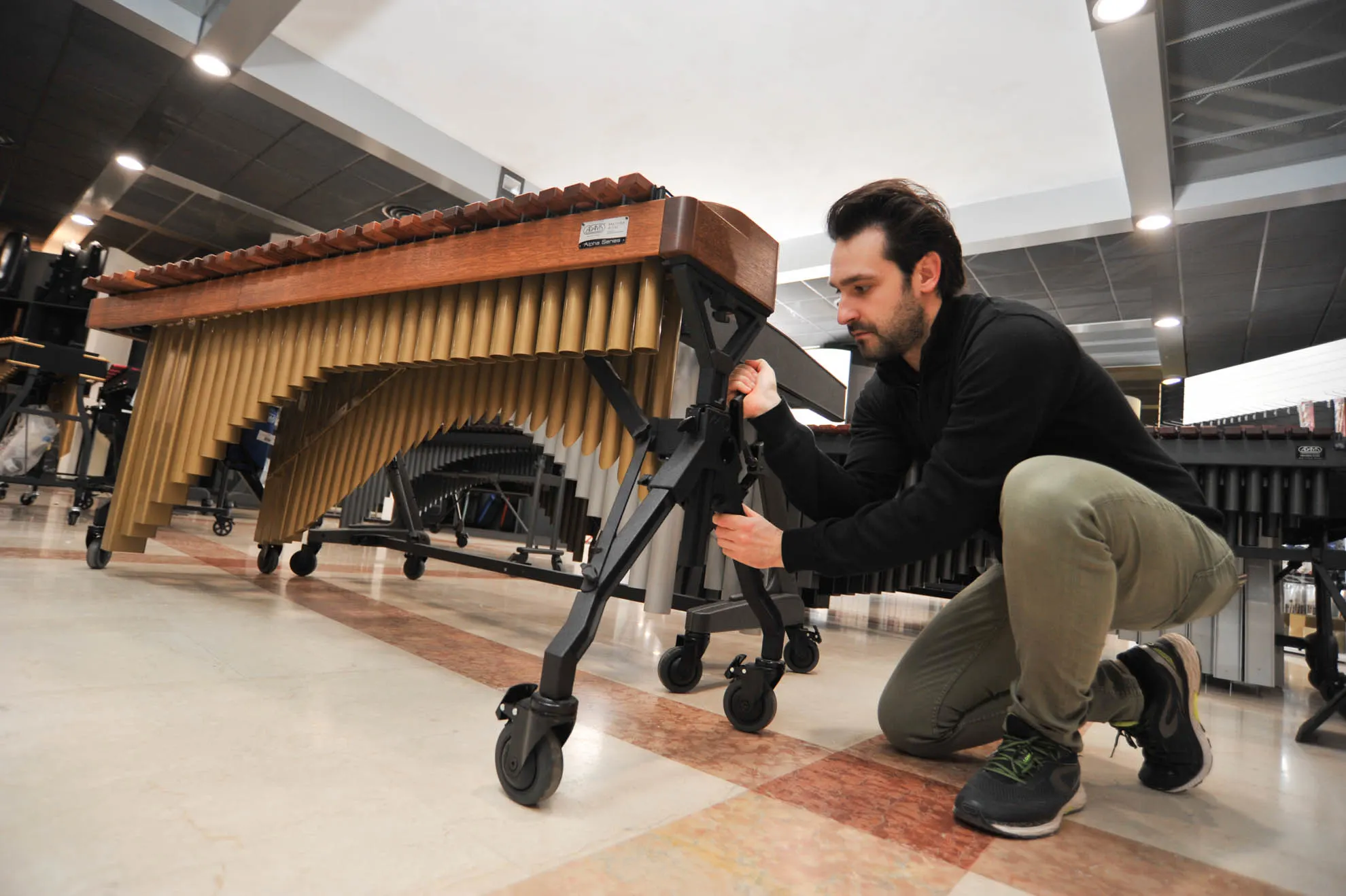 Manutenzione strumenti a percussione
